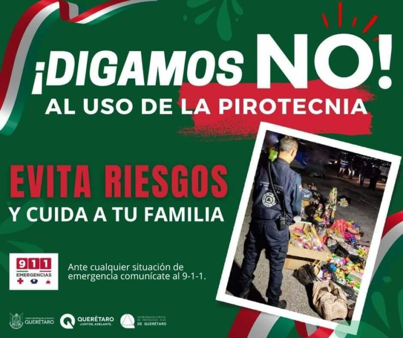 Protección Civil pide denunciar la venta ilegal de pirotecnia en redes sociales