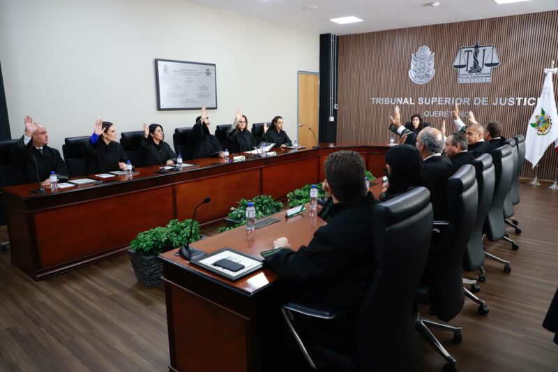 Cinco nuevos magistrados fortalecen el Poder Judicial de Querétaro