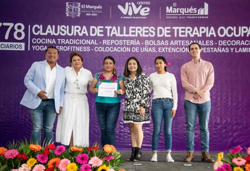 El Marqués impulsa el desarrollo de sus habitantes con talleres y nuevo mercado