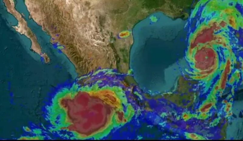 Protección Civil de Querétaro prevé efectos mínimos por huracanes John y Helene