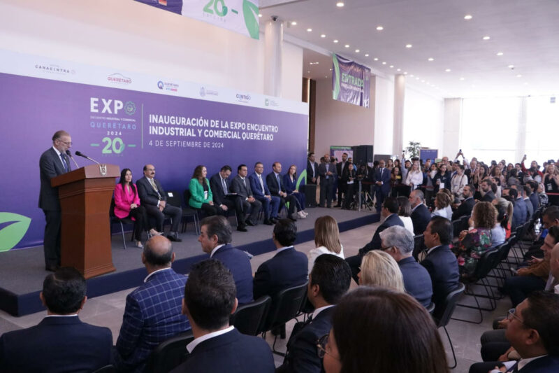 Inauguran Expo Industrial y Comercial en Querétaro con grandes expectativas económicas