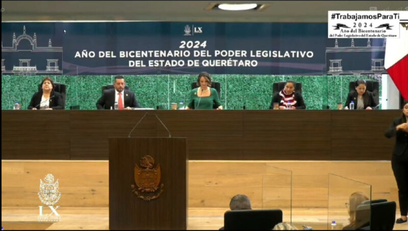 Recibe Legislatura de Querétaro Informe del Poder Ejecutivo 2023-2024