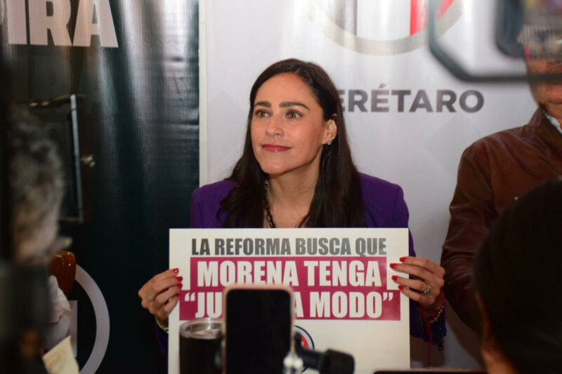 Abigail Arredondo acusa a Morena de buscar jueces a modo