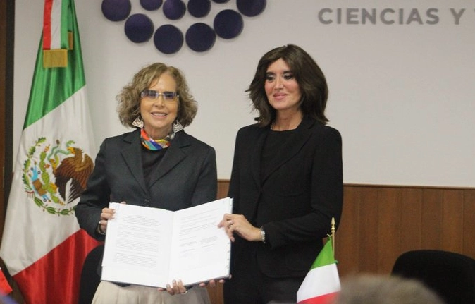 México e Italia firman acuerdo para impulsar la cooperación en ciencia y tecnología