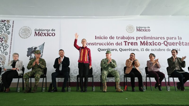 Arrancan obras preliminares del Tren México-Querétaro: Prevén tres años de construcción