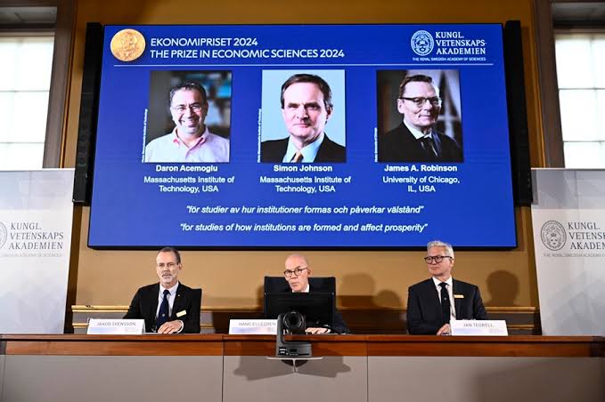 Otorgan Premio Nobel de Economía 2024 a Estudios sobre instituciones y prosperidad 