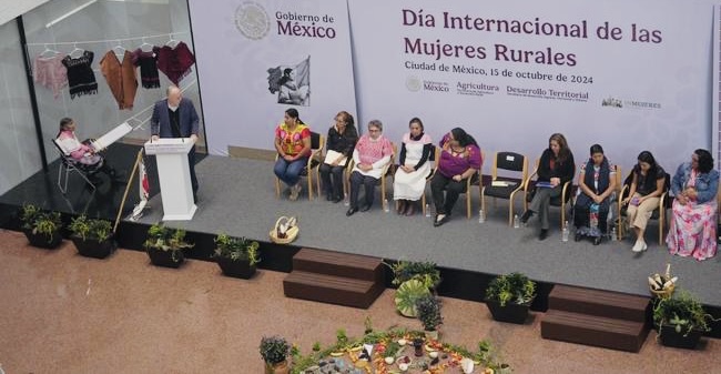 Mujeres rurales en el centro de las prioridades de la Secretaría de Agricultura y Desarrollo Rural 