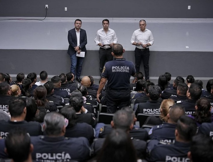 Felifer Macías reafirma su respaldo a la Policía Municipal de Querétaro