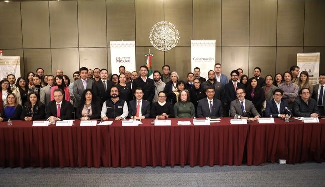 Gobierno de México reitera compromiso con la protección de defensores de derechos humanos y periodistas