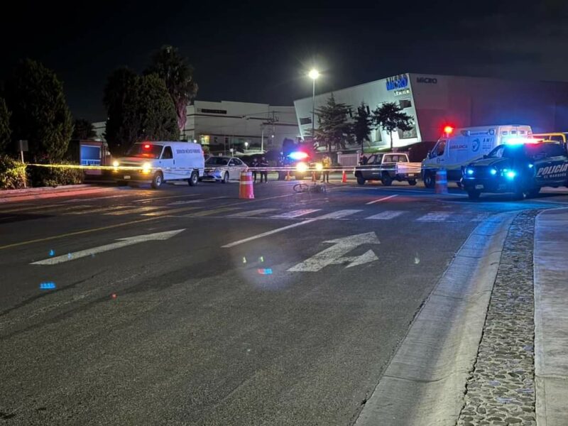 Ciclista pierde la vida tras ser atropellado por Qrobús en El Marqués