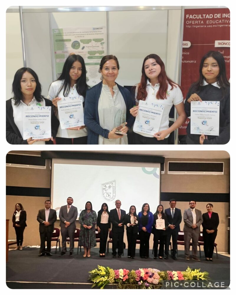Estudiantes del CECyTEQ triunfan en el Premio Ciencia, Tecnología e Innovación CTI 2024