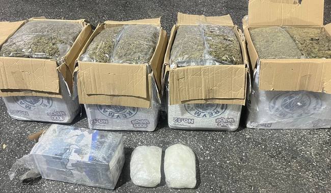 Decomisan 26 Kilos de droga en empresa de paquetería en Querétaro