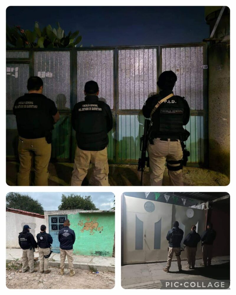 Desarticulan red delictiva en Querétaro; cuatro detenidos por homicidio