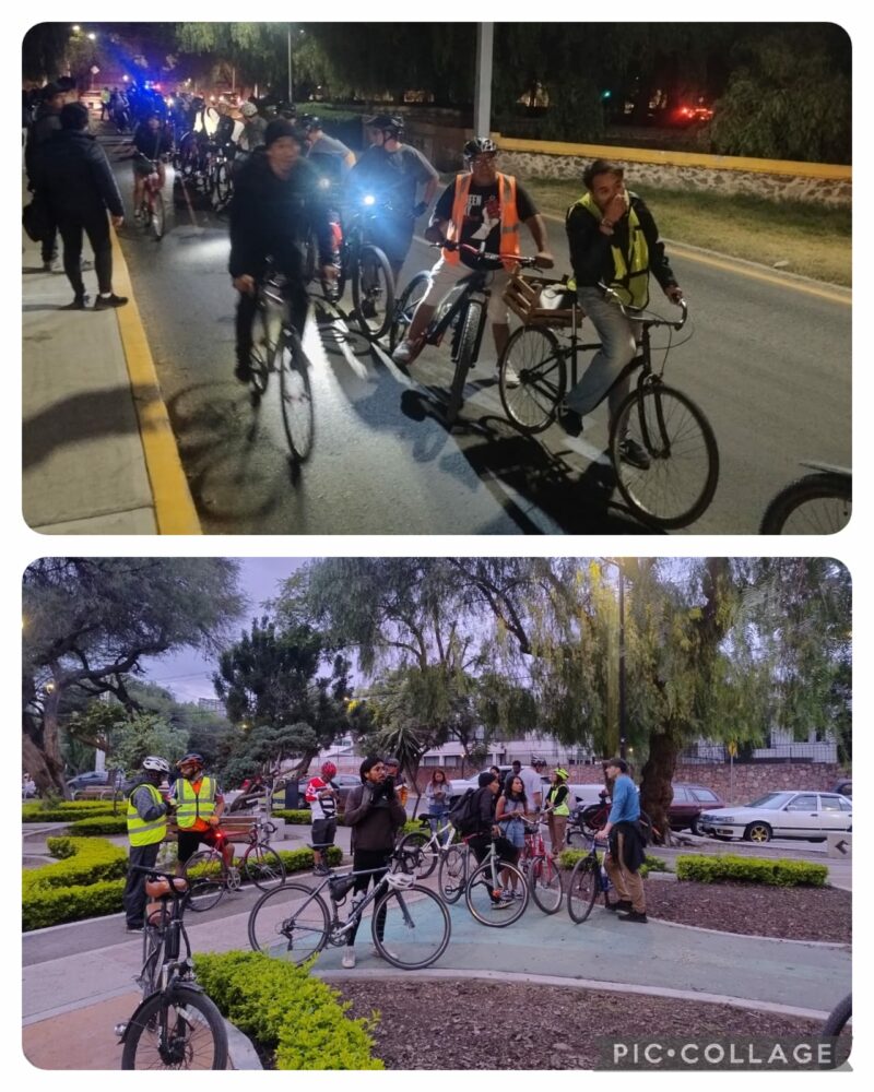 Ciclistas de Querétaro exigen la conclusión de la ciclovía de Corregidora Norte
