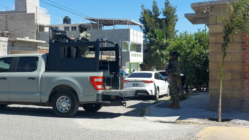 Cateo de la FGR y SEMAR en San José el Alto: Detienen a una persona