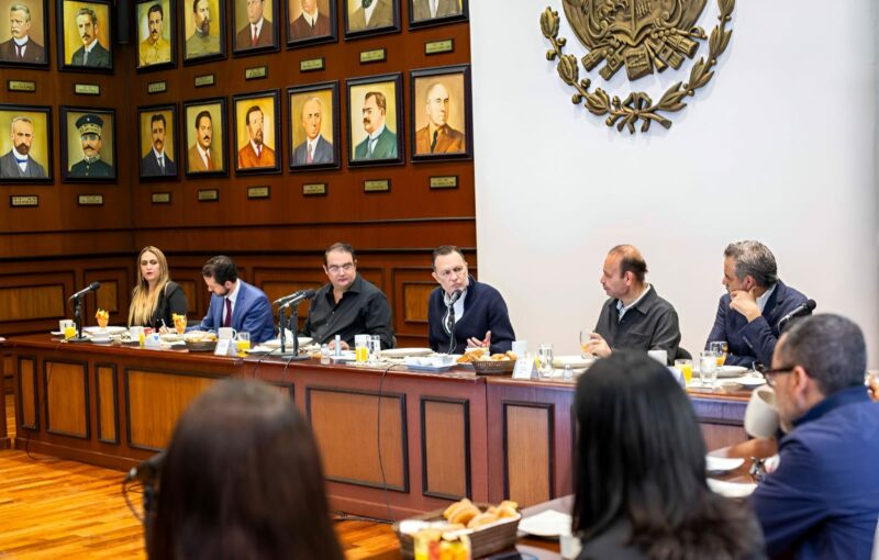 Kuri González y diputados locales unen fuerzas por el bienestar de Querétaro