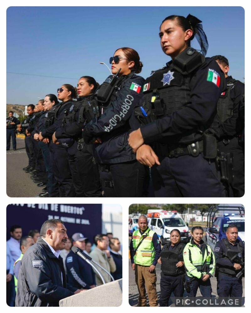 Querétaro refuerza seguridad para el Día de Muertos