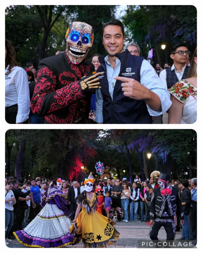 Felifer Macías inaugura el Festival de Día de Muertos 2024 en Querétaro con 200 artistas locales