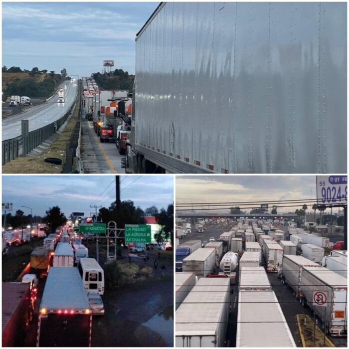 Caos en la México-Querétaro: Reabierta pero con carga vehicular, más de 20 horas cerrada