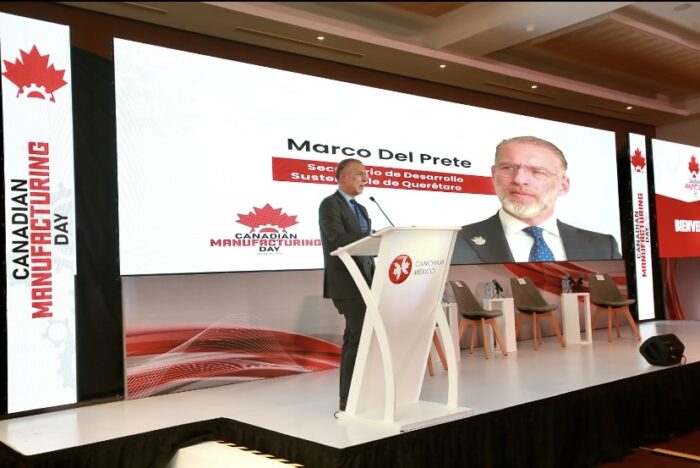 Querétaro y Canadá fortalecen lazos en pro de la sustentabilidad y la inversión. Inauguración del Canadian Manufacturing Day