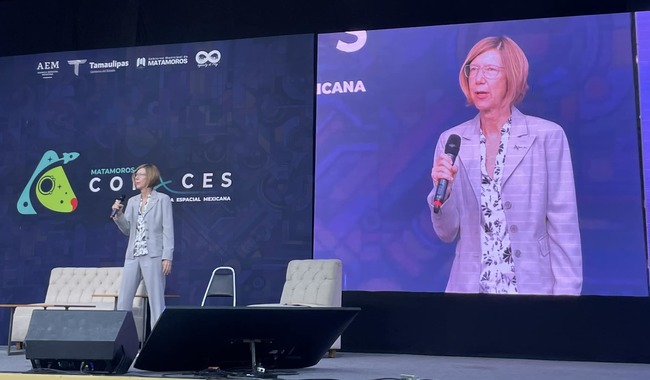 ¡SpaceX llega a México! Kathryn Lueders inspira en el CONACES 2024