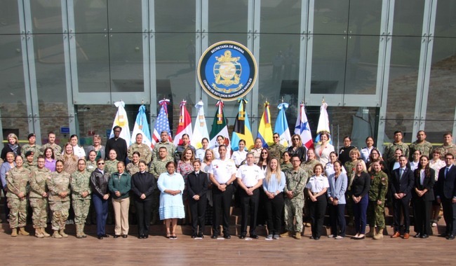 Secretaría de Marina lidera conferencia internacional sobre mujeres, paz y seguridad