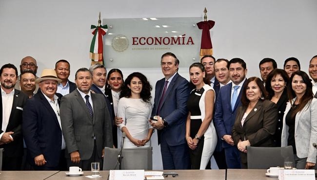 Ebrard y Delegación de California acuerdan intensificar cooperación económica