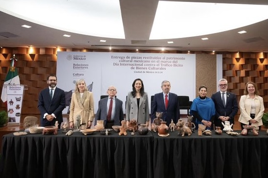 México recupera 220 piezas arqueológicas del Patrimonio Cultural: Un triunfo para la historia y la cultura