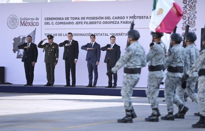 Toma de Protesta del nuevo titular de la Guardia Nacional en Querétaro