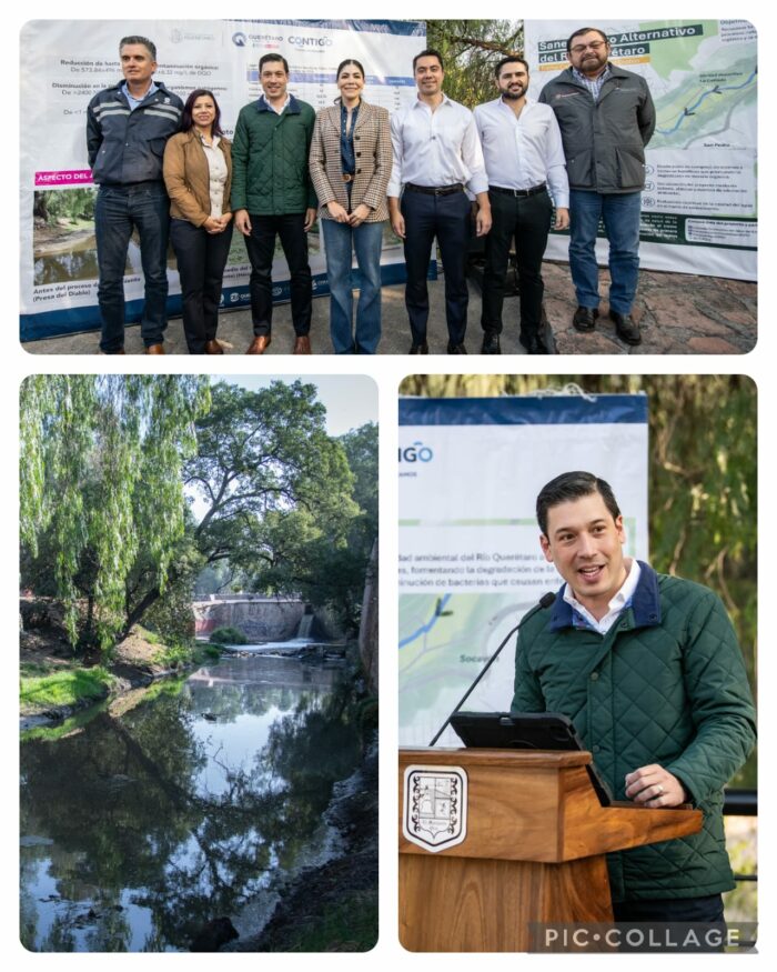 Rodrigo Monsalvo: El Marqués invierte 170 millones de pesos para sanear el Río Querétaro