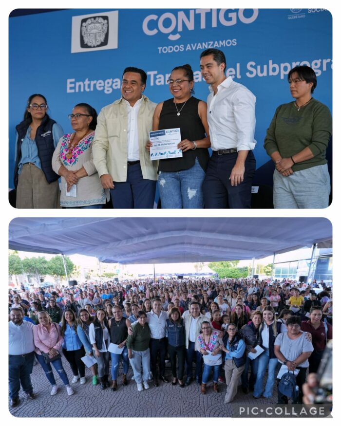 Querétaro entrega más de 360 tarjetas “Contigo” para apoyar a mujeres