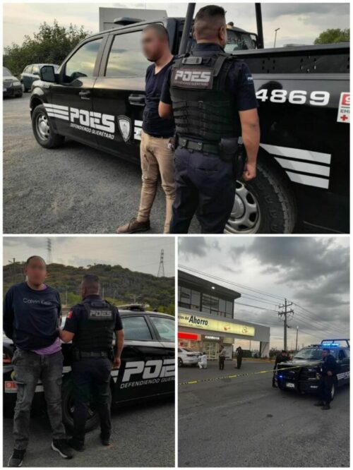 Fuerte movilización policial tras ataque armado en Centro Sur; detienen a cuatro