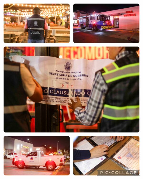 Autoridades clausuran 4 restaurantes y bares en Corregidora