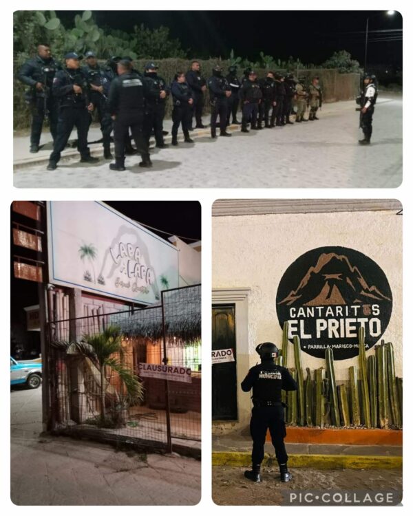 Operativo interinstitucional: Comprometidos con la seguridad en Ezequiel Montes
