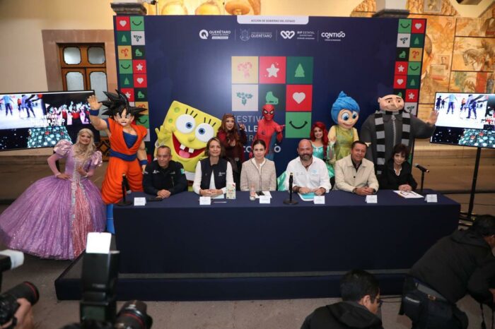 ¡Un invierno lleno de magia! Querétaro se ilumina con el Festival Alegría Contigo 2024