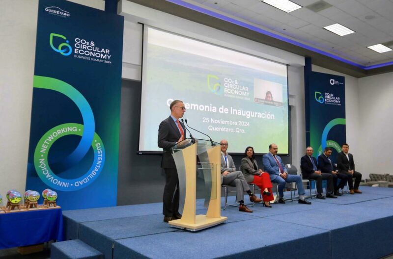 Marco Del Prete inaugura summit sobre economía circular y posiciona a Querétaro como líder en sostenibilidad