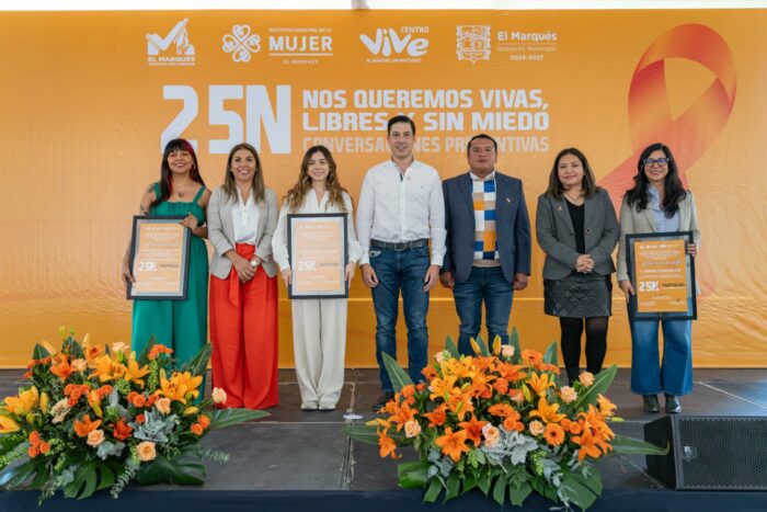 El Marqués se une en la lucha contra la violencia de género: Mil 200 mujeres se suman a la causa