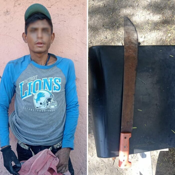 Detienen a presunto “machetero” con antecedentes penales en Querétaro