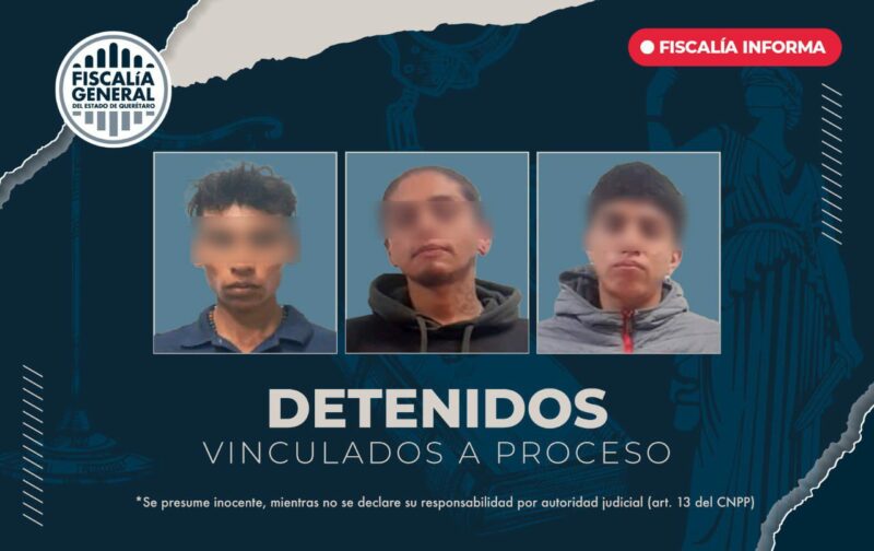 Caen dos “macheteros” y un ladrón tras asaltos en Querétaro y El Marqués