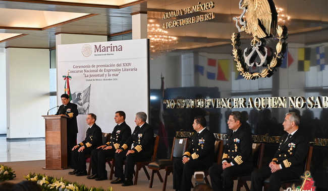 Secretaría de Marina premia a Jóvenes talentos en la literatura: triunfadores del concurso “La Juventud y la Mar”