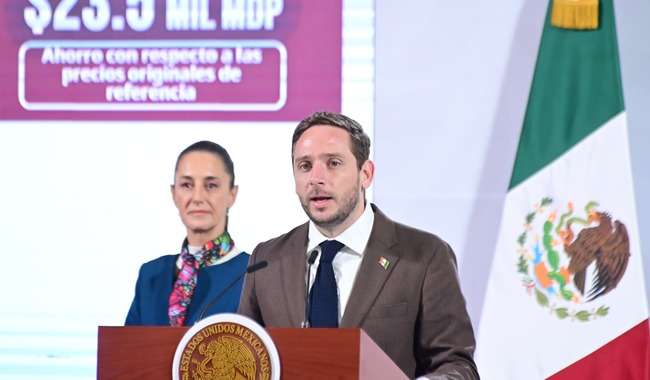 México logra ahorro histórico en medicamentos: Gobierno negocia precios a la baja