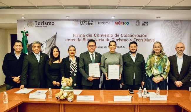 Sectur y Tren Maya firman alianza para fortalecer el turismo en México