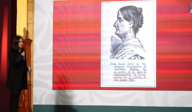 SEP Distingue a Josefa Ortiz de Domínguez en “Mujeres en la Historia”