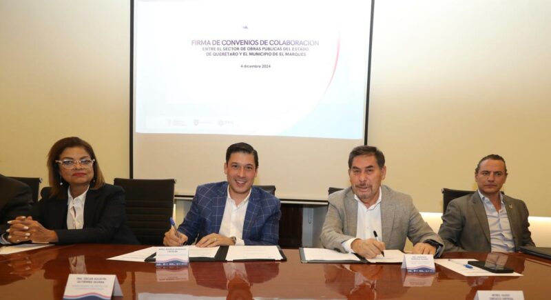 El Marqués y Gobierno Estatal unen fuerzas para impulsar el desarrollo municipal