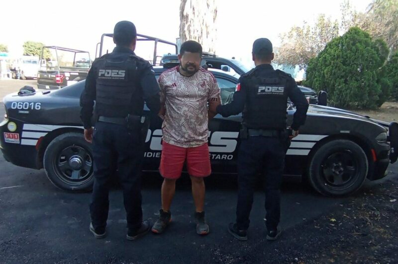 Detienen a hombre con billetes falsos en El Marqués, Querétaro