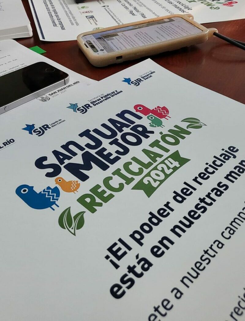 San Juan del Río invita a reciclar y cuidar el medio ambiente en el Reciclatón 2024