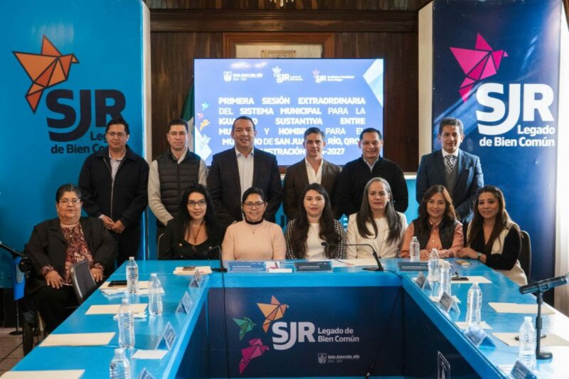 Roberto Cabrera encabeza la creación de comités para la igualdad en San Juan del Río