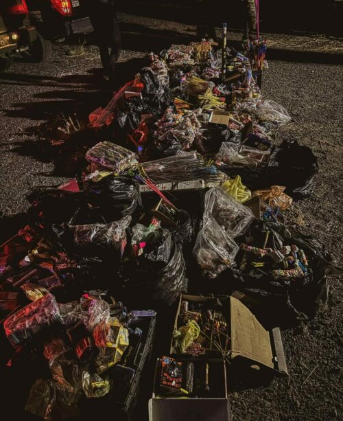 Decomisan 2,000 kg de pirotecnia en Querétaro garantizando fiestas seguras