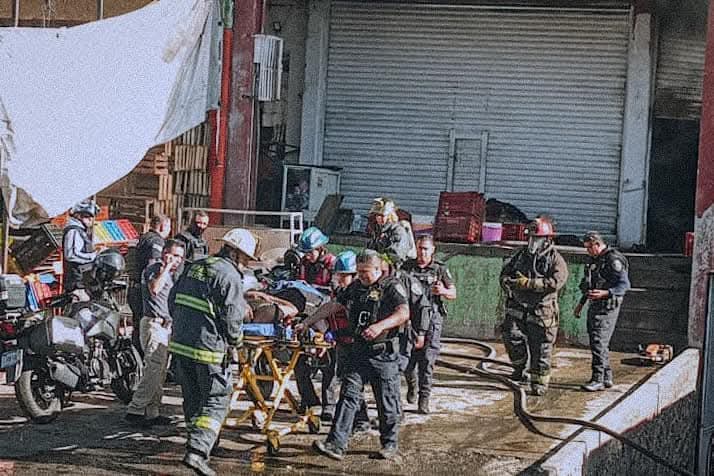 Tragedia en bodega queretana: Incendio cobra la vida de un trabajador