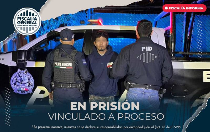 Caen las rejas para presunto homicida en El Marqués; Fiscalía obtiene vinculación a proceso